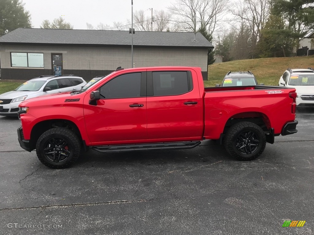 Cajun Red Tintcoat 2020 Chevrolet Silverado 1500 LT Trail Boss Crew Cab 4x4 Exterior Photo #143572960