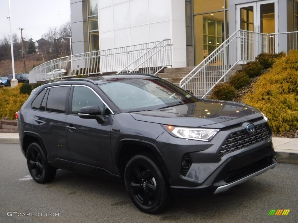 2021 RAV4 XSE AWD Hybrid - Magnetic Gray Metallic / Black photo #1