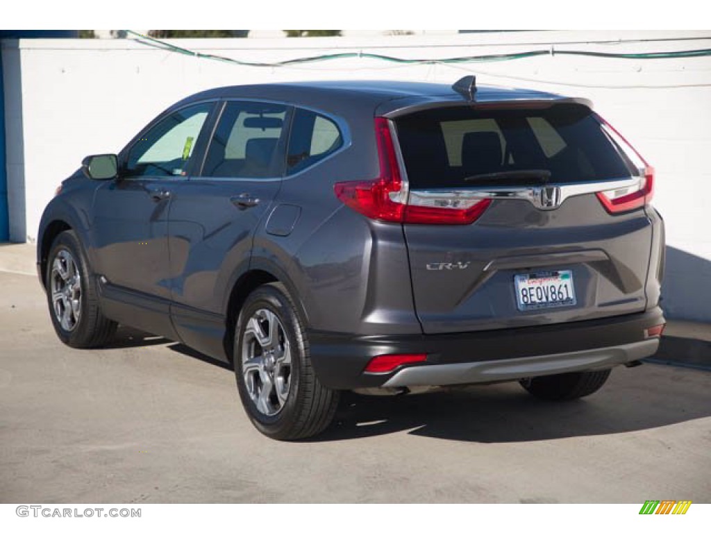 2018 CR-V EX - Modern Steel Metallic / Gray photo #2