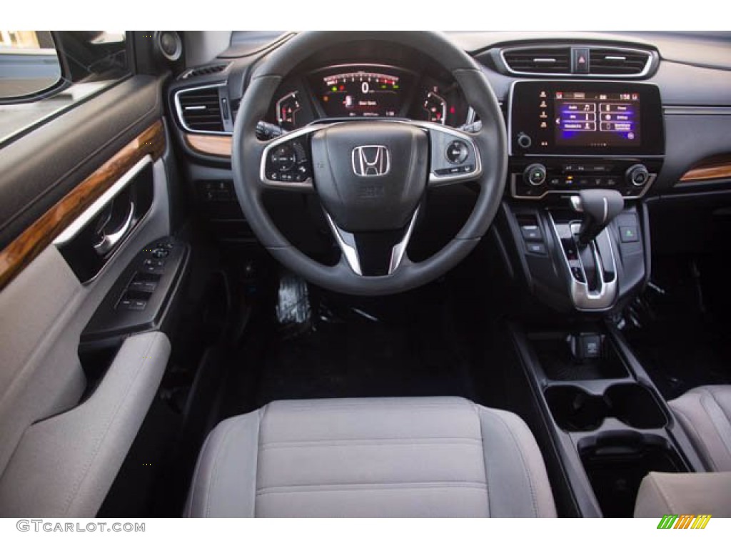 2018 CR-V EX - Modern Steel Metallic / Gray photo #5
