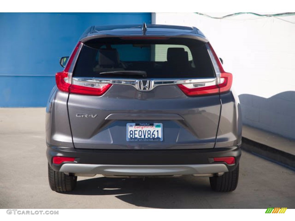 2018 CR-V EX - Modern Steel Metallic / Gray photo #9
