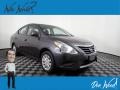 Amethyst Gray 2015 Nissan Versa 1.6 S Sedan