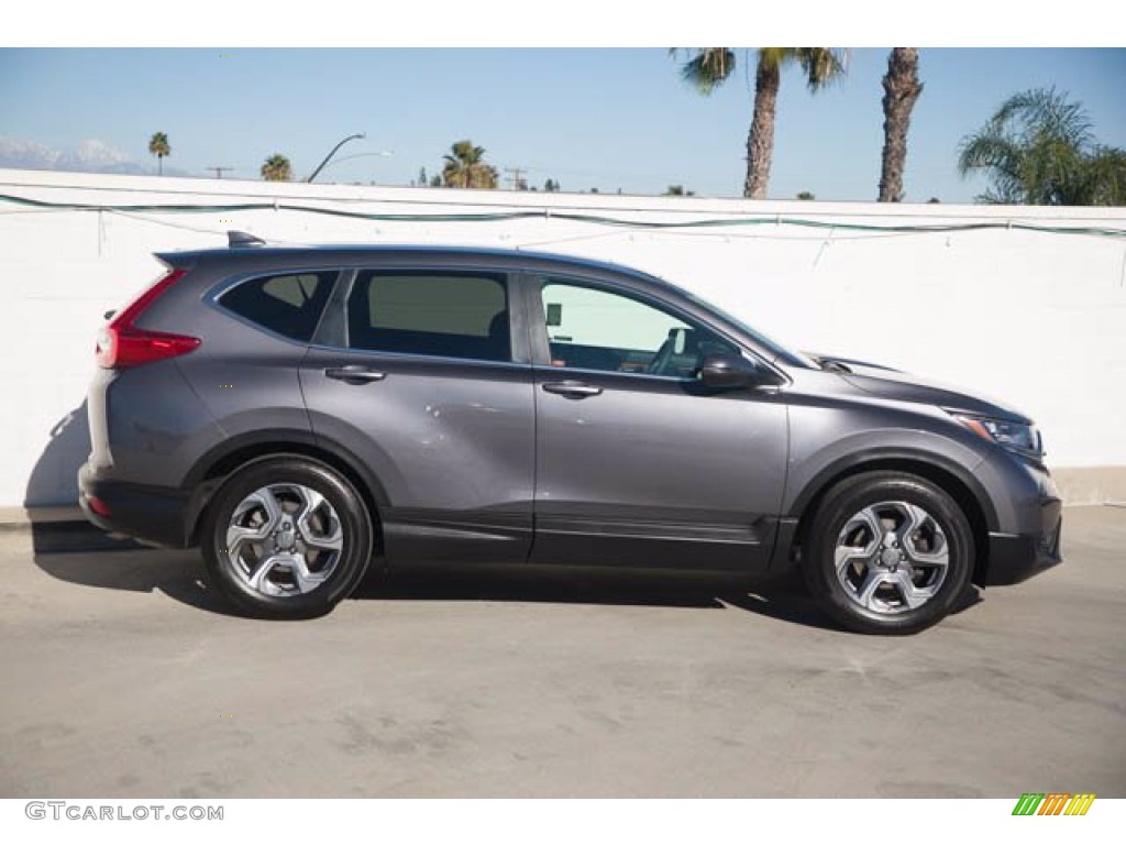 2018 CR-V EX - Modern Steel Metallic / Gray photo #10