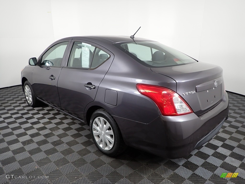 2015 Versa 1.6 S Sedan - Amethyst Gray / Charcoal photo #6