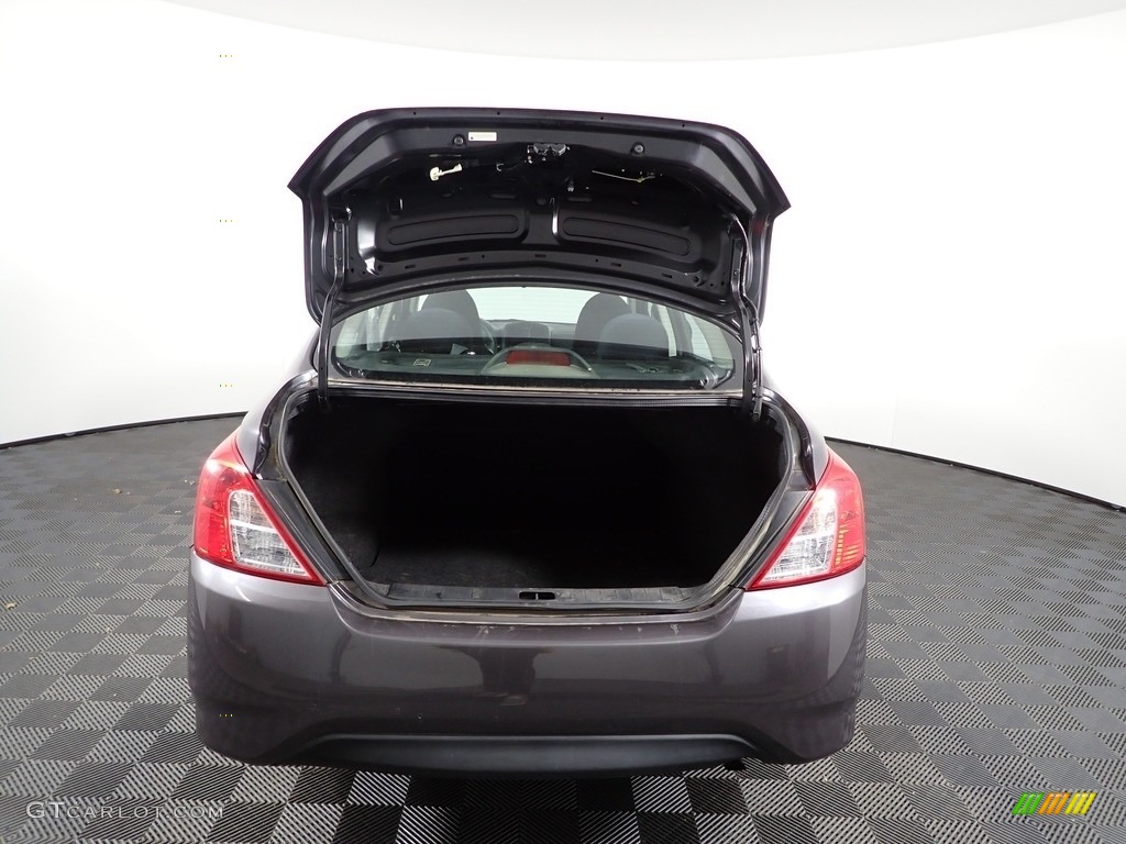2015 Versa 1.6 S Sedan - Amethyst Gray / Charcoal photo #8