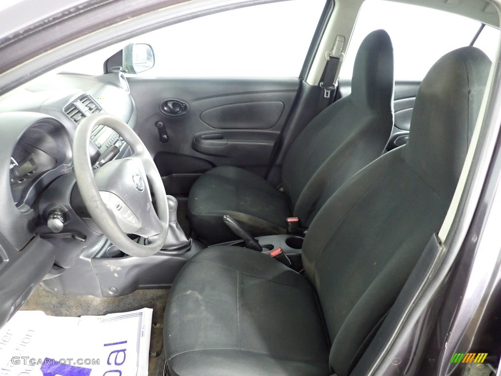 2015 Versa 1.6 S Sedan - Amethyst Gray / Charcoal photo #13
