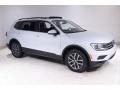 White Silver Metallic 2019 Volkswagen Tiguan SE 4MOTION