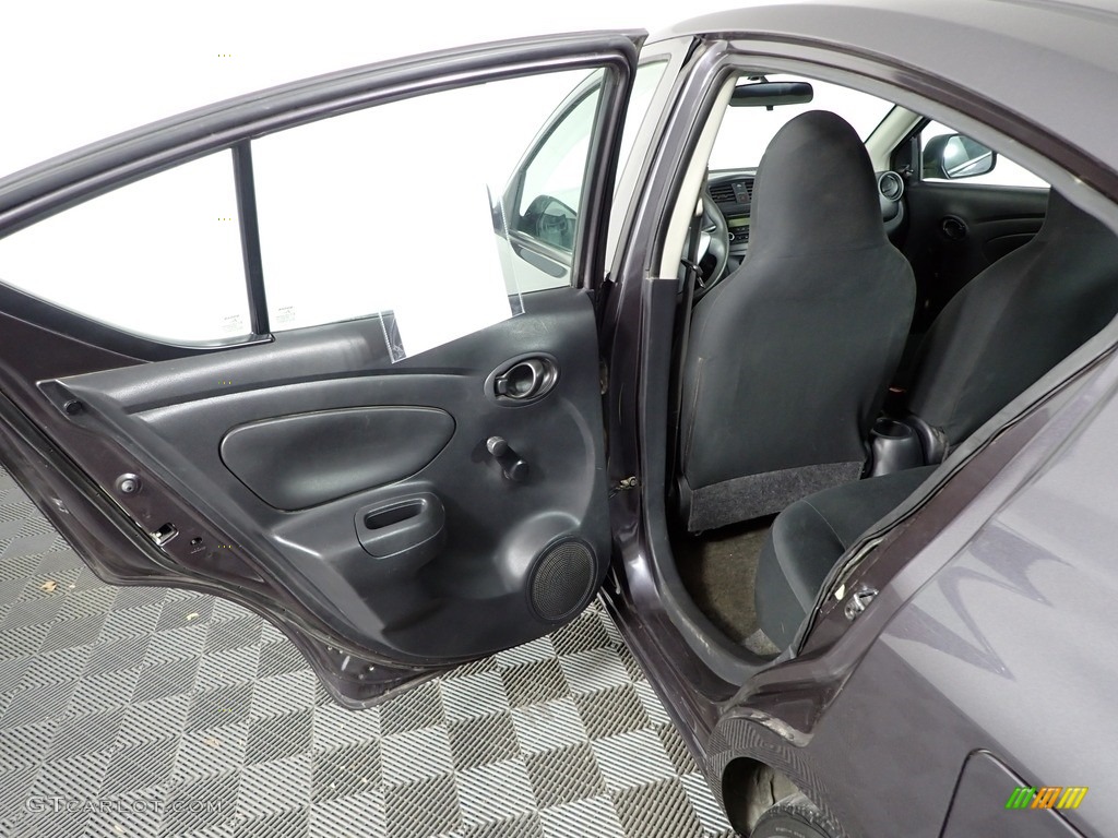 2015 Versa 1.6 S Sedan - Amethyst Gray / Charcoal photo #21