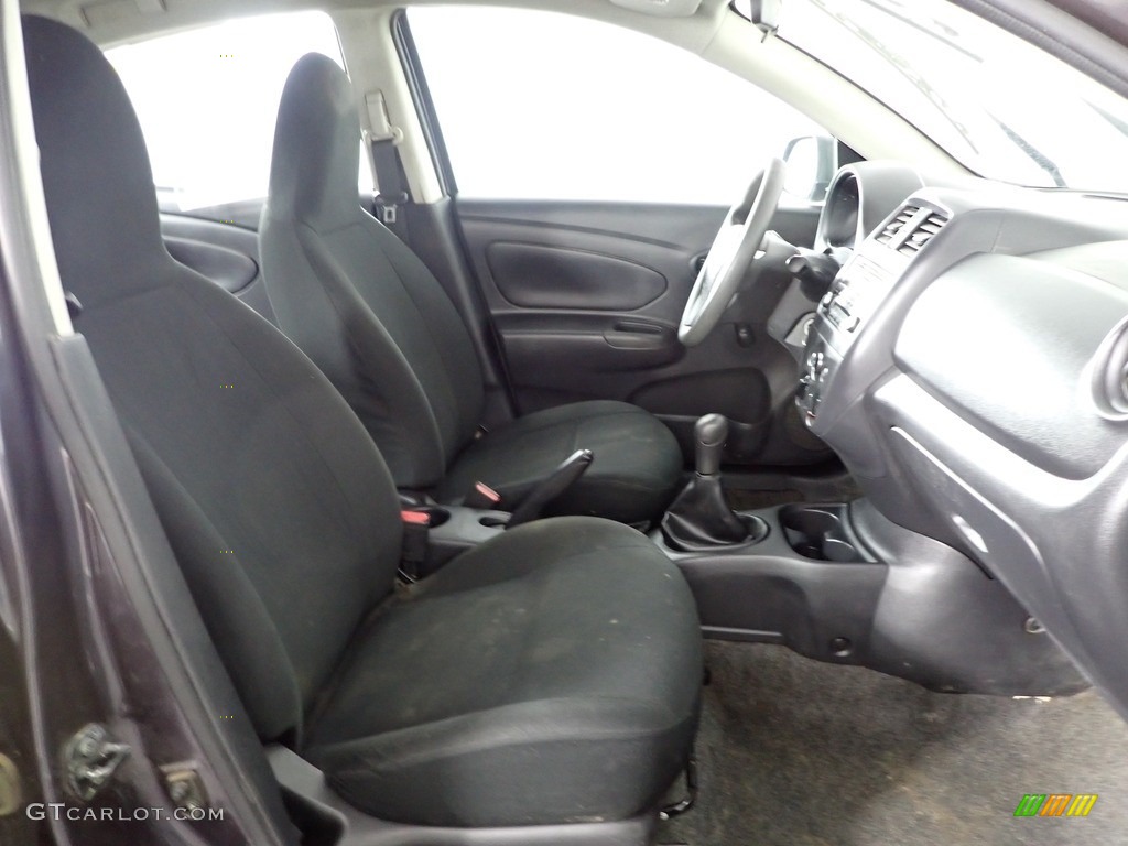 2015 Versa 1.6 S Sedan - Amethyst Gray / Charcoal photo #25