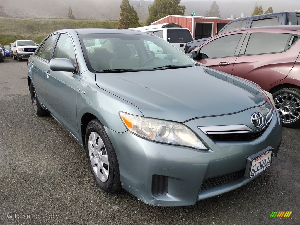 2010 Camry Hybrid - Classic Silver Metallic / Ash Gray photo #1