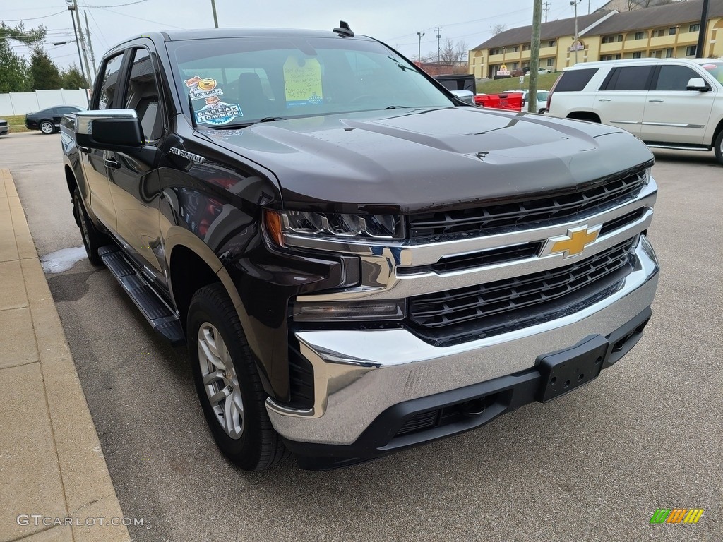2019 Silverado 1500 LT Crew Cab 4WD - Havana Brown Metallic / Jet Black photo #47
