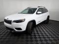 2020 Bright White Jeep Cherokee Altitude 4x4  photo #11