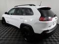 2020 Bright White Jeep Cherokee Altitude 4x4  photo #12