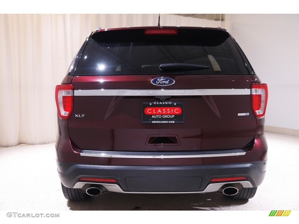 2018 Explorer XLT 4WD - Burgundy Velvet / Ebony Black photo #19