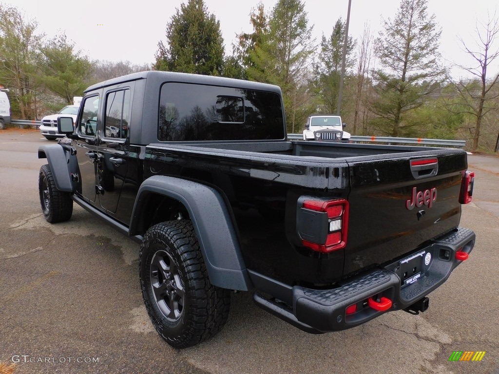 Black 2022 Jeep Gladiator Rubicon 4x4 Exterior Photo #143577577