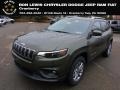 Olive Green Pearl 2021 Jeep Cherokee Latitude Lux 4x4