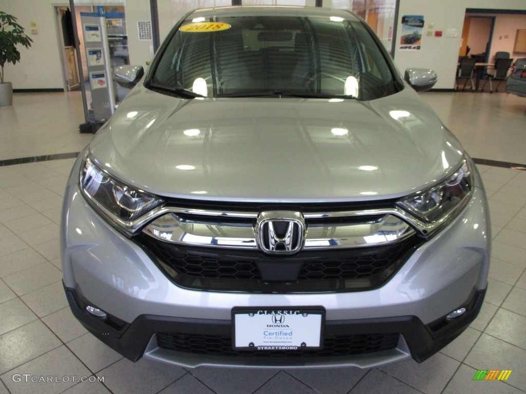 2018 CR-V EX AWD - Lunar Silver Metallic / Gray photo #2