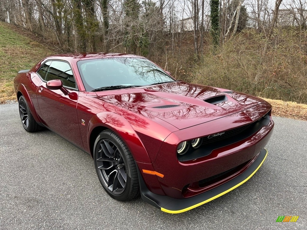 2021 Challenger R/T Scat Pack Widebody - Octane Red Pearl / Black photo #4