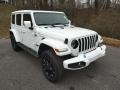 Bright White 2021 Jeep Wrangler Unlimited High Altitude 4xe Hybrid Exterior