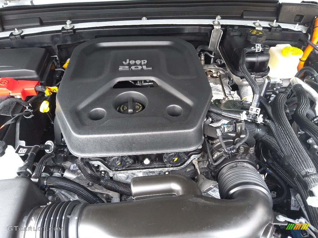 2021 Jeep Wrangler Unlimited High Altitude 4xe Hybrid 2.0 Liter e Turbocharged DOHC 16-Valve VVT 4 Cylinder Gasoline/Plug-In Electric Hybrid Engine Photo #143578974