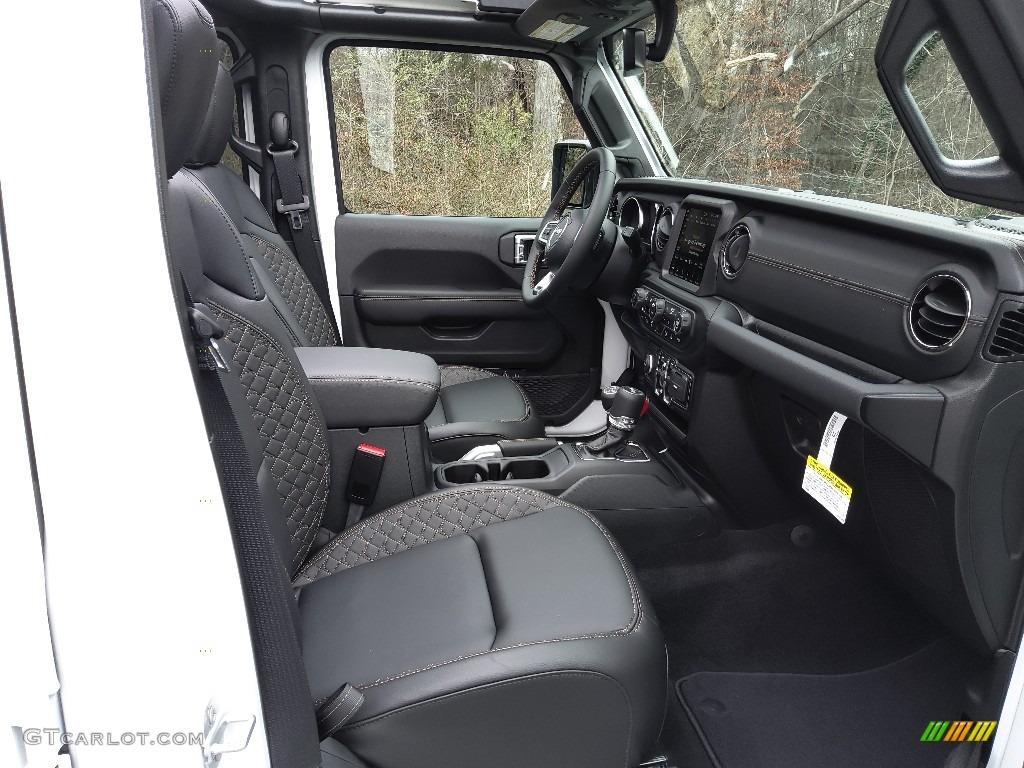 Black Interior 2021 Jeep Wrangler Unlimited High Altitude 4xe Hybrid Photo #143579175