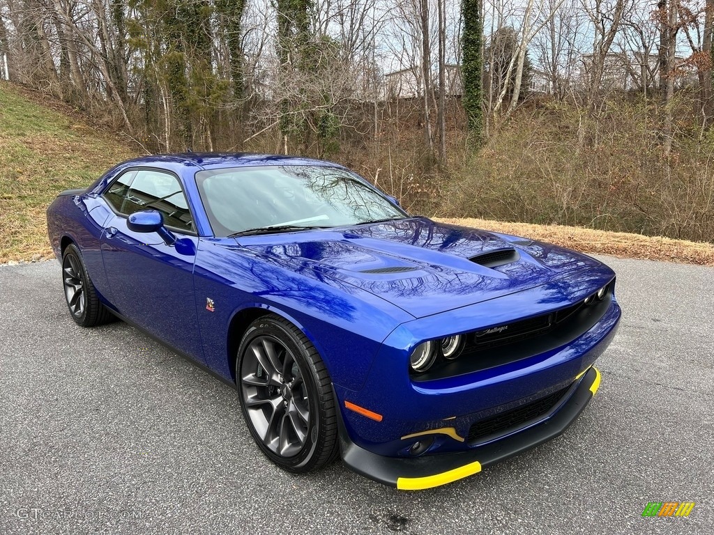 Indigo Blue 2021 Dodge Challenger R/T Scat Pack Exterior Photo #143579634