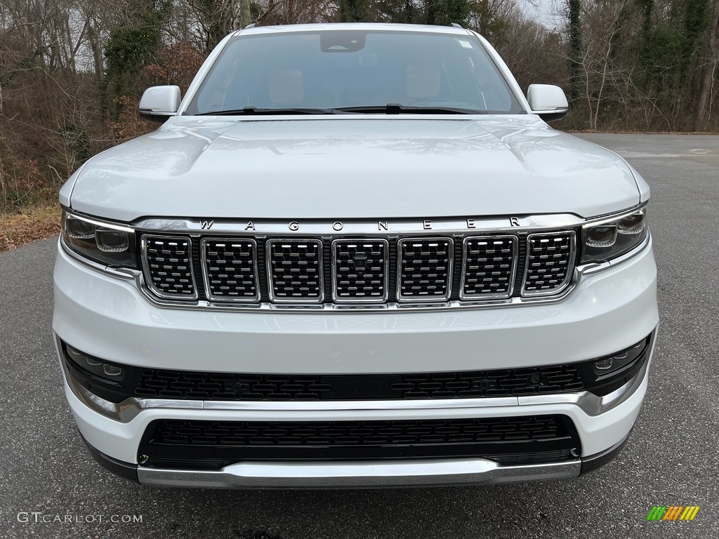 2022 Grand Wagoneer Series III 4x4 - Bright white / Tupelo/Black photo #5