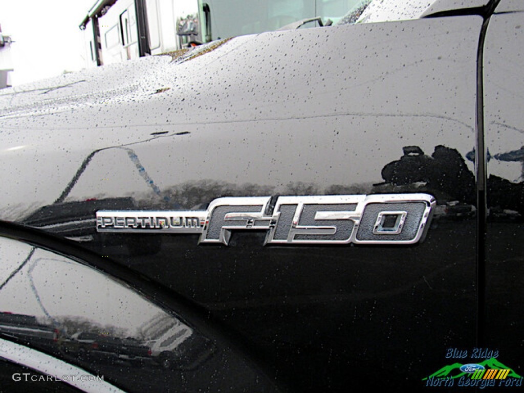 2014 F150 Platinum SuperCrew 4x4 - Tuxedo Black / Platinum Unique Pecan photo #34