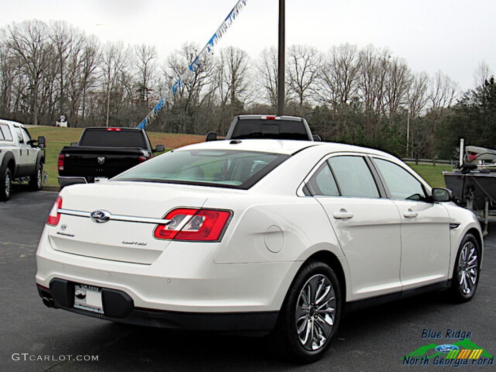 2011 Taurus Limited - White Platinum Tri-Coat / Light Stone photo #5