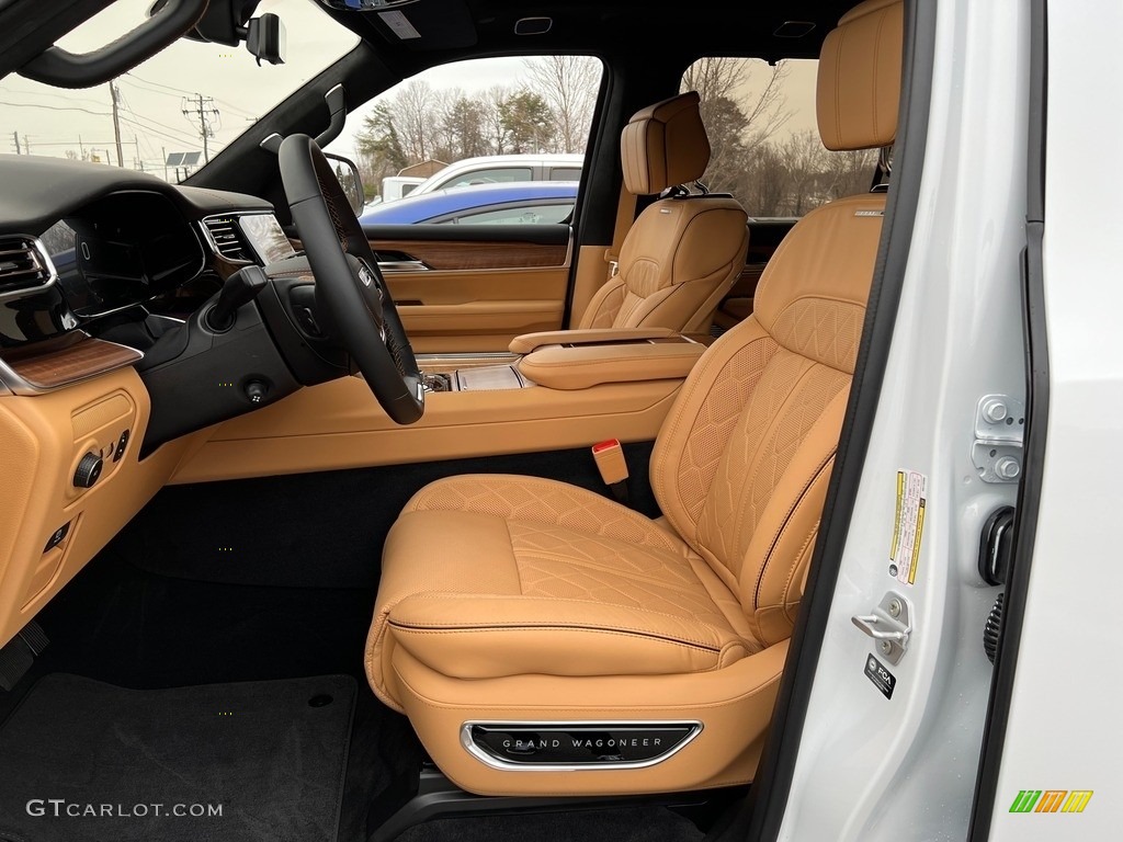 Tupelo/Black Interior 2022 Jeep Grand Wagoneer Series III 4x4 Photo #143580147