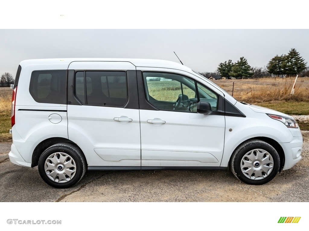 Frozen White 2016 Ford Transit Connect XLT Wagon Exterior Photo #143580180