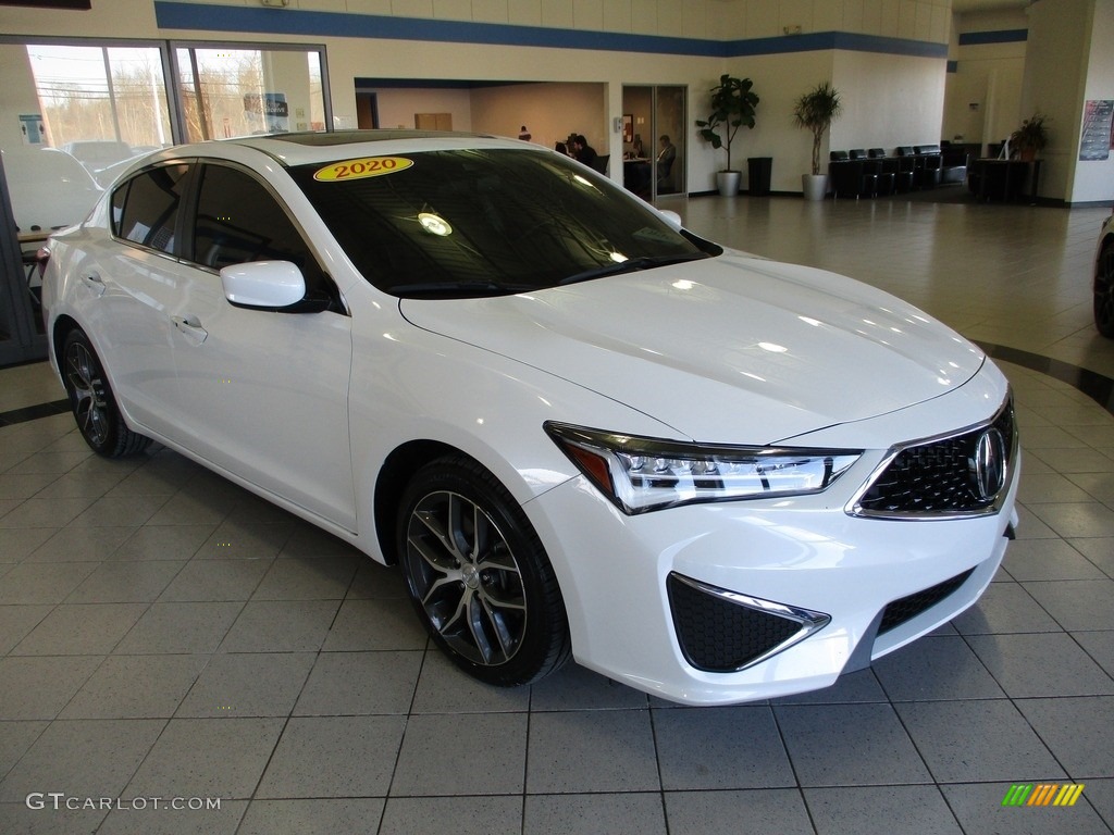 2020 ILX Premium - Platinum White Pearl / Ebony photo #3