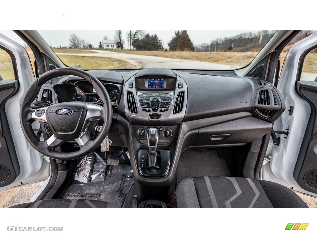 2016 Ford Transit Connect XLT Wagon Charcoal Black Dashboard Photo #143580453