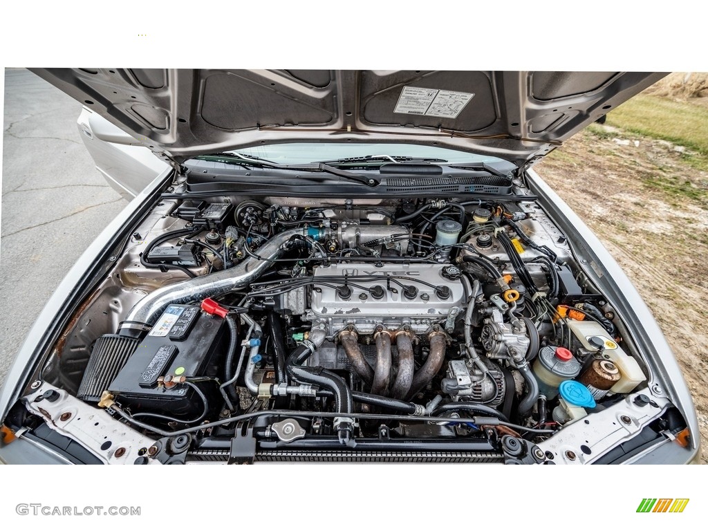 1997 Honda Accord EX Coupe 2.2 Liter SOHC 16-Valve VTEC 4 Cylinder Engine Photo #143580999