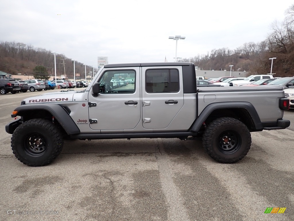 2020 Gladiator Rubicon 4x4 - Billet Silver Metallic / Black photo #2