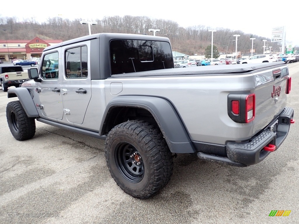 2020 Gladiator Rubicon 4x4 - Billet Silver Metallic / Black photo #3