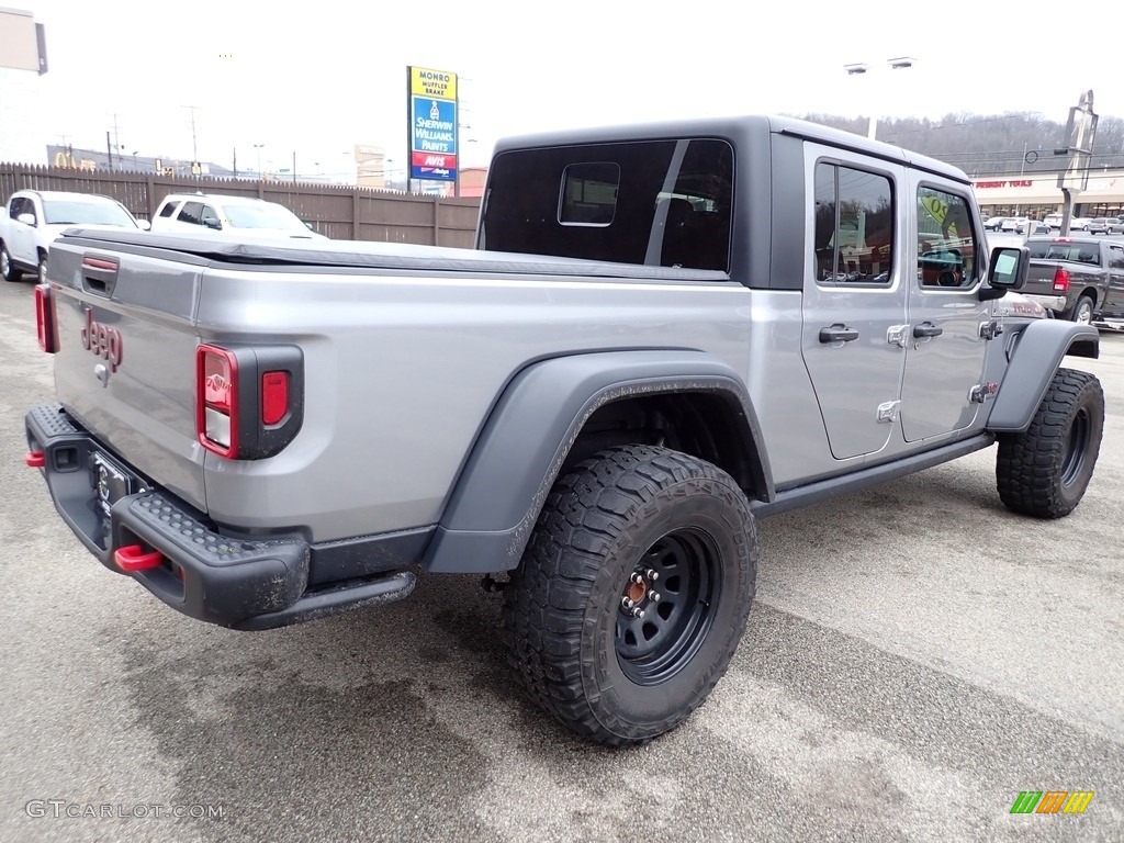 2020 Gladiator Rubicon 4x4 - Billet Silver Metallic / Black photo #5