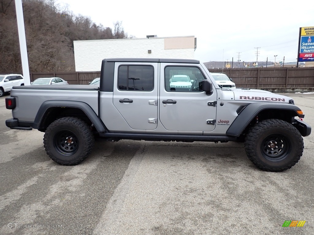 2020 Gladiator Rubicon 4x4 - Billet Silver Metallic / Black photo #7