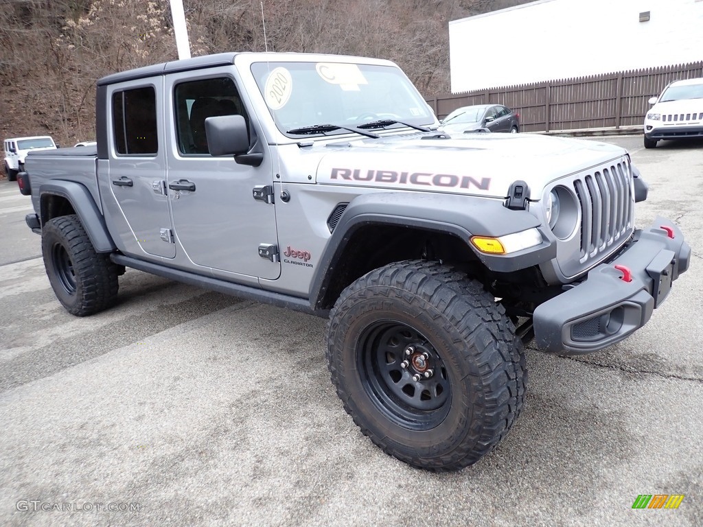 2020 Gladiator Rubicon 4x4 - Billet Silver Metallic / Black photo #8