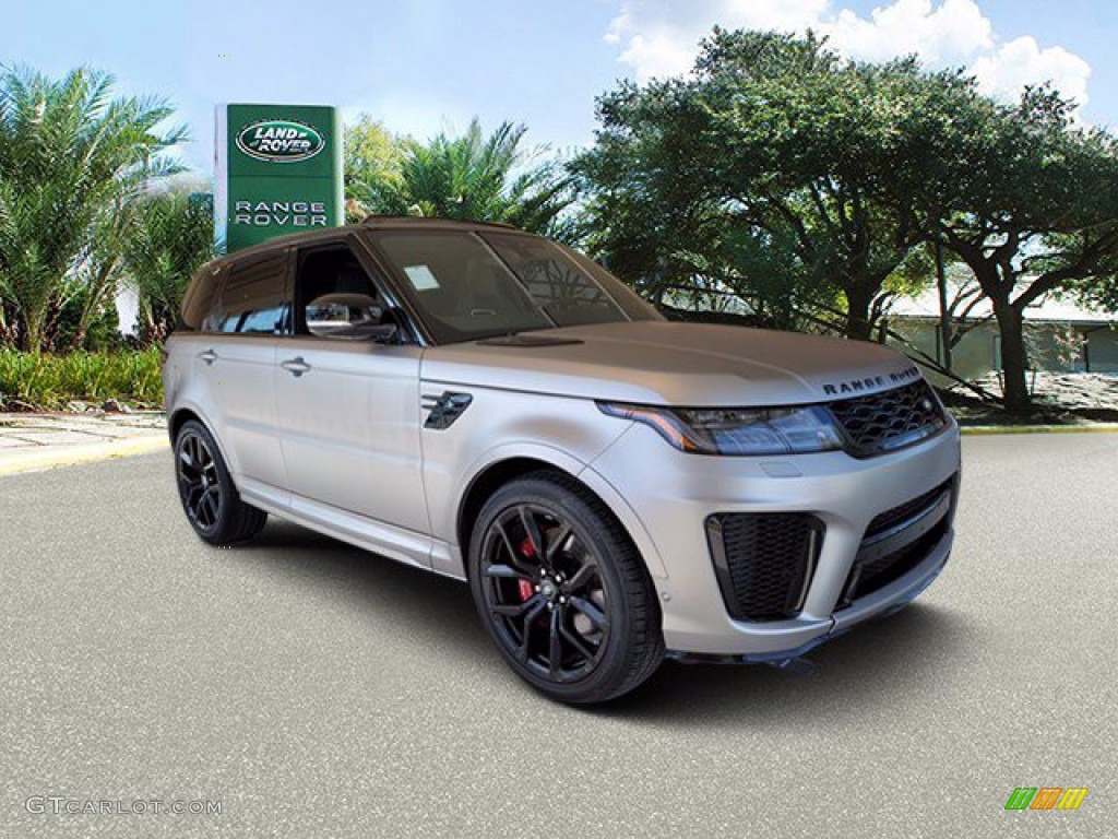 2022 Range Rover Sport SVR - SVO Premium Palette Grey / Ebony/Ebony photo #12