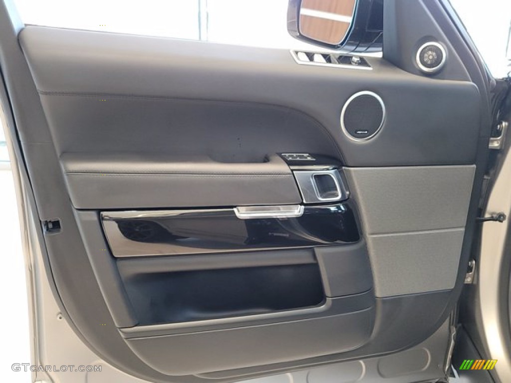 2022 Land Rover Range Rover Sport SVR Ebony/Ebony Door Panel Photo #143581278