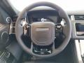 Ebony/Ebony 2022 Land Rover Range Rover Sport SVR Steering Wheel