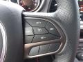 2021 Dodge Challenger Black/Ruby Red Interior Steering Wheel Photo