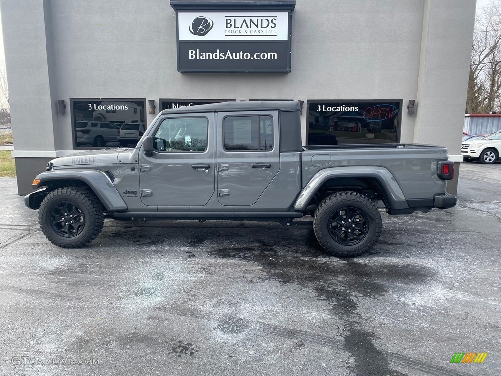 2021 Gladiator Willys 4x4 - Sting-Gray / Black photo #1