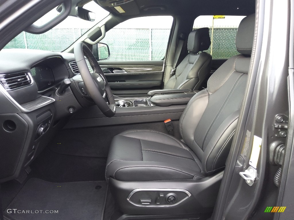 Global Black Interior 2022 Jeep Wagoneer Series II 4x4 Photo #143581824