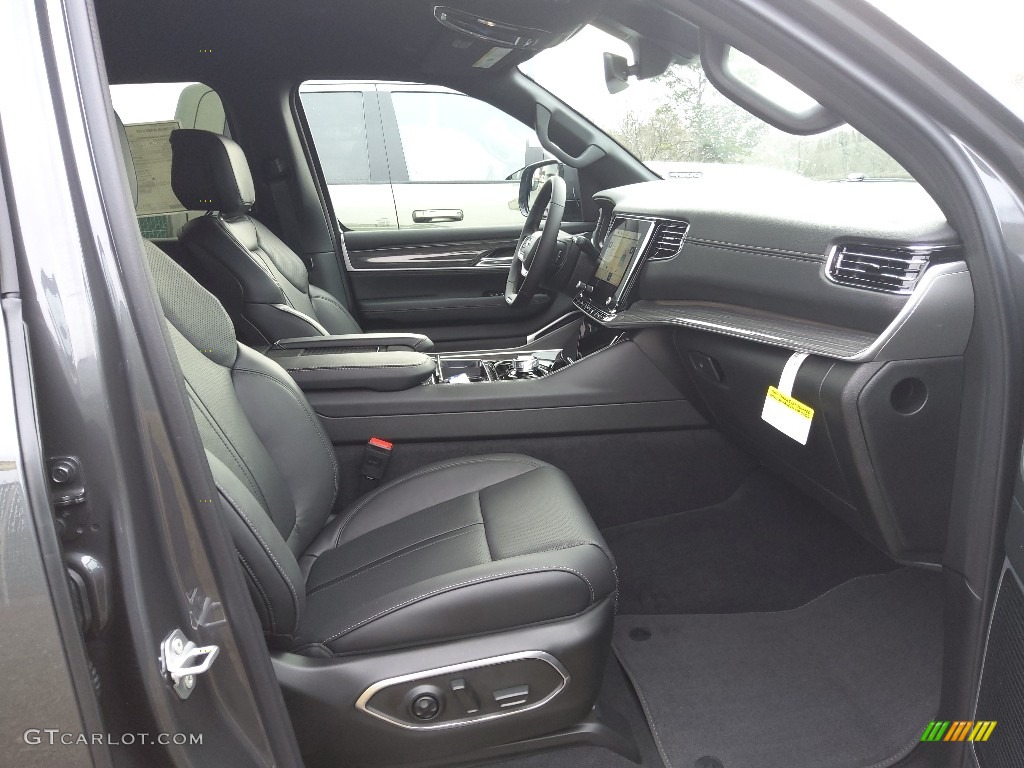 Global Black Interior 2022 Jeep Wagoneer Series II 4x4 Photo #143581875