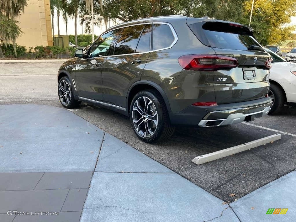 2022 X5 sDrive40i - Manhattan Green Metallic / Cognac photo #2