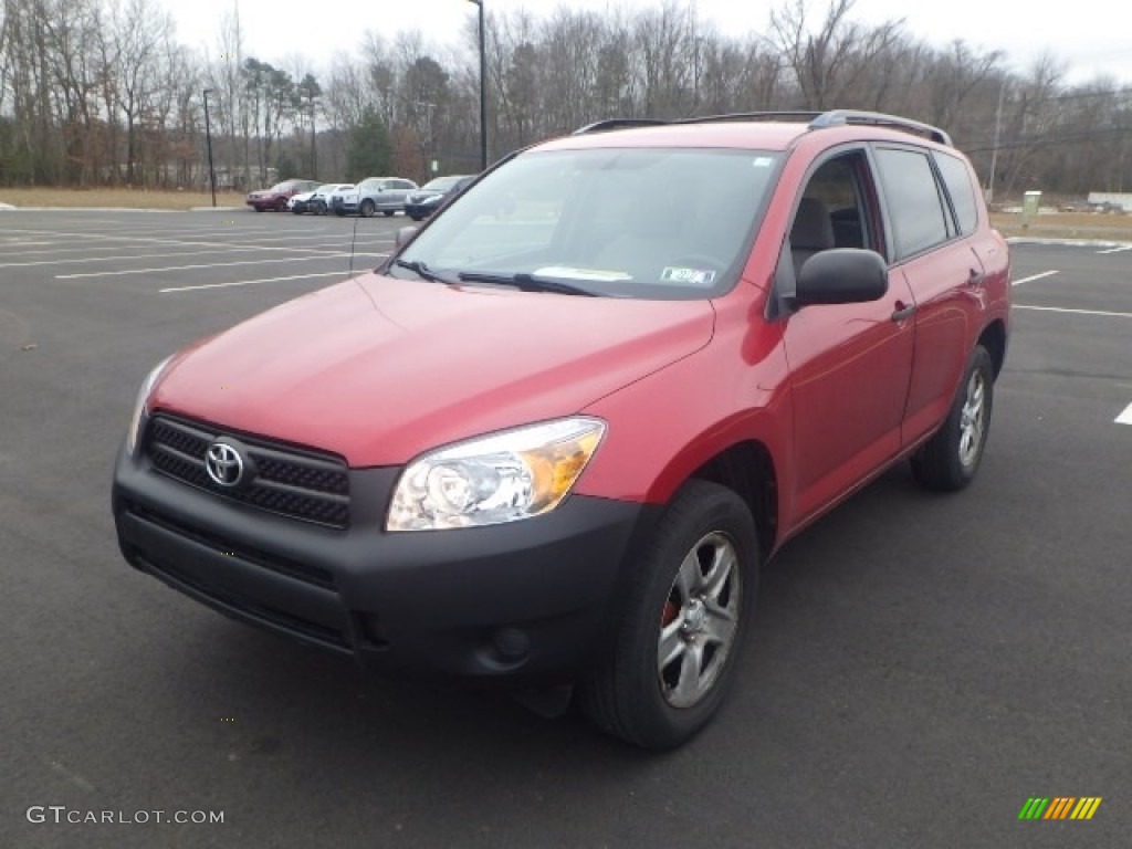 2008 RAV4 I4 - Barcelona Red Pearl / Taupe photo #1