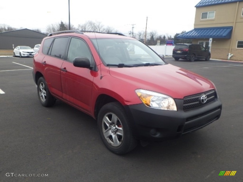 2008 RAV4 I4 - Barcelona Red Pearl / Taupe photo #3