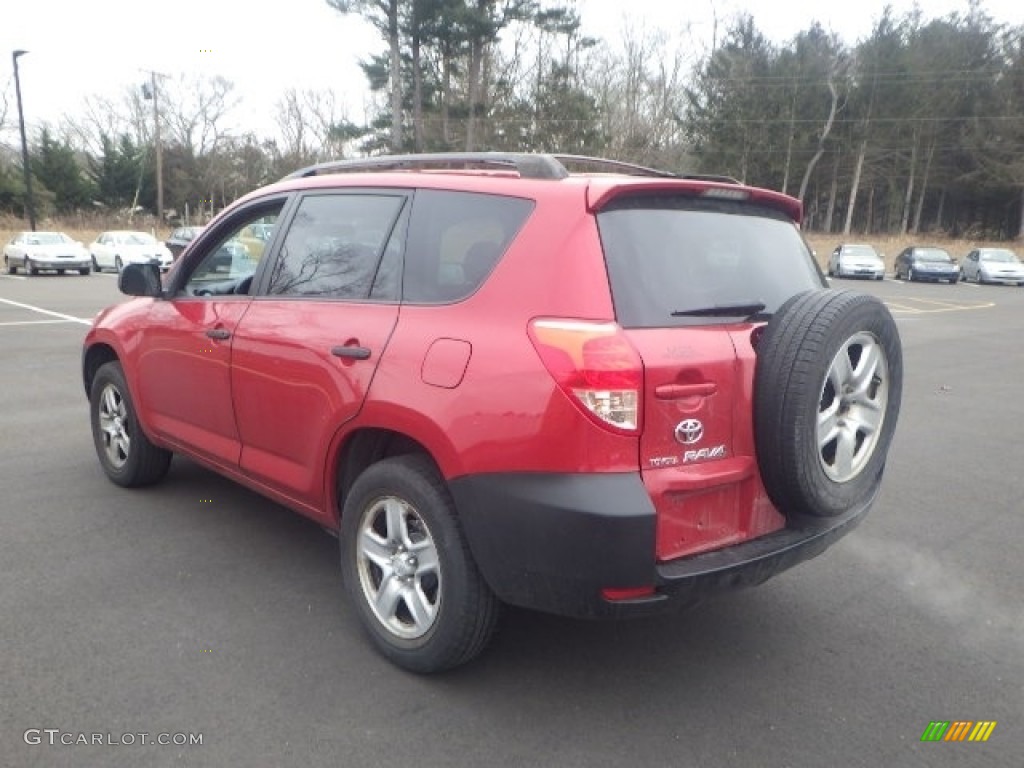 2008 RAV4 I4 - Barcelona Red Pearl / Taupe photo #4